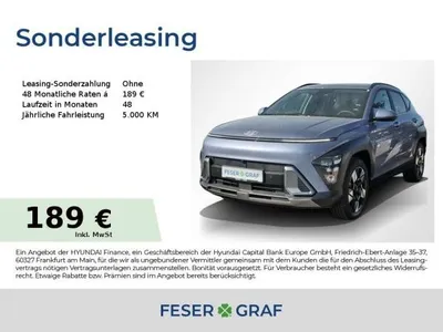 Hyundai Hyundai KONA TREND HEV NAVI LED CAM SHZ LHZ ASSIST.PAKET im Auto Abo von LeasingMarkt.de