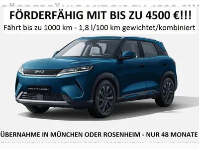 BYD BYD ATTO 2 Boost DM-i Förderfähig - 1000 km Reichweite im Auto Abo von LeasingTime