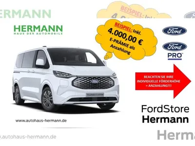 Ford Ford Tourneo Custom Titanium 340L1*BEV*Klima V+H*LED im Leasing von LeasingMarkt.de