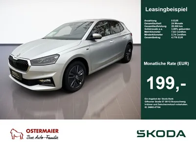 Skoda Skoda Fabia Selection 1.5TSI DSG NAV.Lenk-HZG.KAM.WINT im Leasing von Null-Leasing