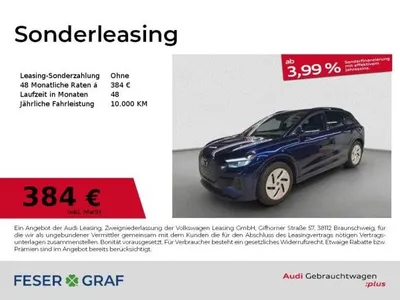 Audi Audi Q4 e-tron 45 Vir. Cockpit/AHK/Head Up/Navi/Alu20 im Auto Abo von LeasingMarkt.de