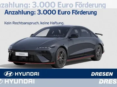 Hyundai Hyundai IONIQ 6 N⚠️**3.000€ Förderung**⚠️ | Matrix-LED I 20"Felgen I Navi I Sitzheizung I Wärmepumpe I im Leasing von LeasingTime