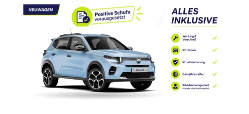 Citroen Citroën ë-C3 Elektromotor 113 Standard-Range PLUS im Auto Abo von Allane