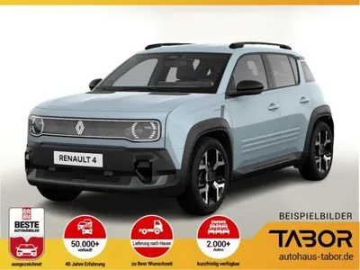 Renault Renault 4 Techno 150 Comfort Range el Heckkl Kam im Auto Abo von LeasingTime