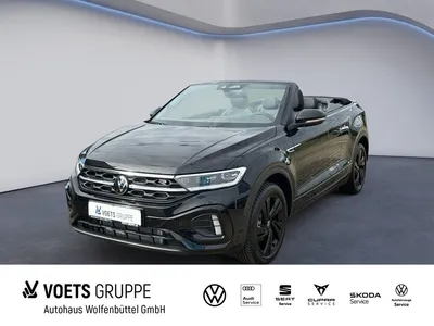 VW Volkswagen T-Roc Cabrio R-Line 1.5 TSI SOFORT AHK DSG BLACK im Leasing von Null-Leasing