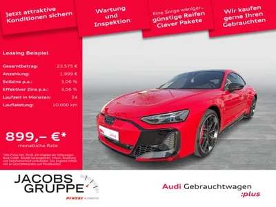 Audi Audi RS e-tron GT Facelift/Carbon/189UPE/Laser/HuD/360°/S-Sitze pro im Auto Abo von LeasingMarkt.de