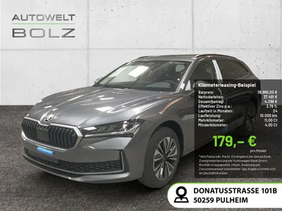 Skoda Skoda Superb Combi 2.0 TDI Selection ACC LED NAVI AHK im Leasing von Null-Leasing