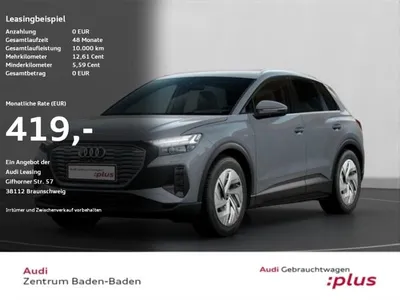 Audi Audi Q4 e-tron 45 *NAVI*MATRIX*SONOS*KAMERA*ACC*HuD* im Auto Abo von LeasingMarkt.de
