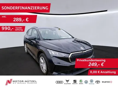 Skoda Skoda Enyaq iV 50 LOFT LED+NAVI+PANO+GRA+SHZ+DAB+19Z. im Leasing von Null-Leasing