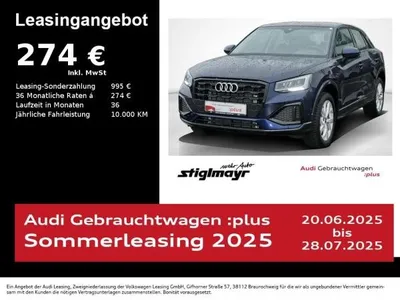 Audi Audi Q2 Advanced 35 TDI S-tronic ACC+KAMERA+LED+VC im Auto Abo von LeasingMarkt.de