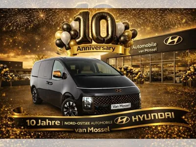 Hyundai Hyundai STARIA 🖤💛10 Jahre HYUNDAI x NOA 💛🖤 225 PS Signature Panorama BOSE im Auto Abo von LeasingMarkt.de