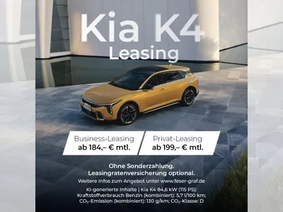 Kia Kia K4 1.0 T-GDI Core🚨AKTIONS-ALARM!🚨 im Leasing von LeasingMarkt.de