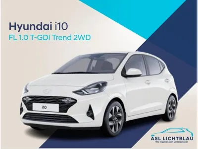 Hyundai Hyundai i10 FL 1.0 T- GDI 2 WD Trend im Auto Abo von LeasingMarkt.de