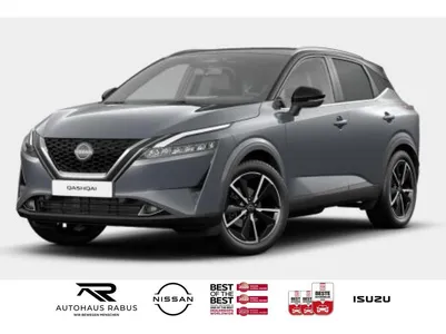 Nissan Nissan Qashqai 1.3 DIG-T MHEV Xtronic Leder PGD Tekna+ im Auto Abo von LeasingTime