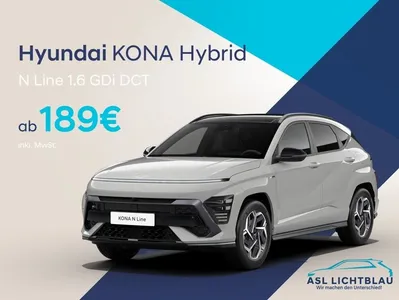 Hyundai Hyundai Kona (SX2) N LINE 1.6 GDi HEV A/T 2WD BOSE im Auto Abo von LeasingTime