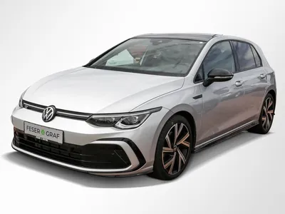 VW Volkswagen Golf 2.0 TSI DSG R-Line BlackStyle AHK/Matrix im Auto Abo von Faaren
