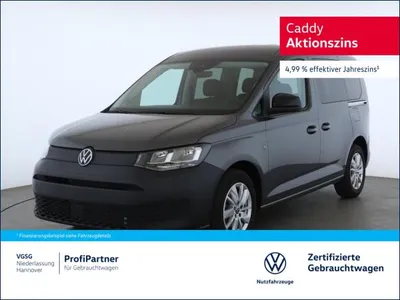 VW Volkswagen Caddy Navi Kamera LaneAassist im Auto Abo von LeasingMarkt.de