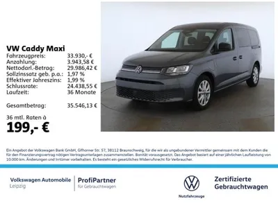 VW Volkswagen Caddy Maxi 1.5 TSI eHybrid Life *7-Sitze*ACC*APP im Leasing von LeasingMarkt.de