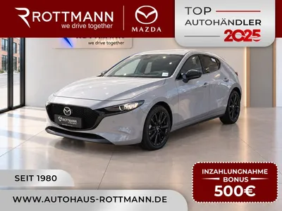 Mazda Mazda 3 2027 140ps Aut. NAGISA BOSE KeyLess ACC HUD Qi im Leasing von Null-Leasing