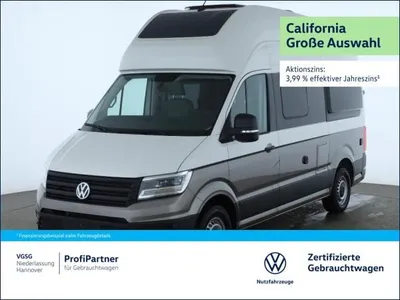 VW Volkswagen Grand California 600 Kamera Hochbett ACC LED Solar im Auto Abo von LeasingMarkt.de