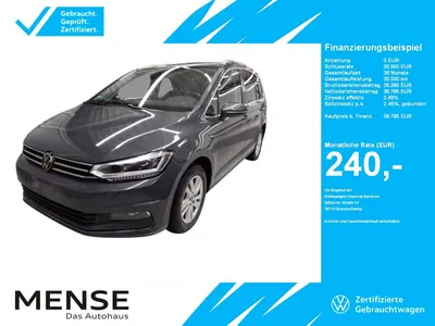 VW Volkswagen Touran 2.0 TDI DSG Highline CarPlay|AHK|ACC|LED im Leasing von Null-Leasing
