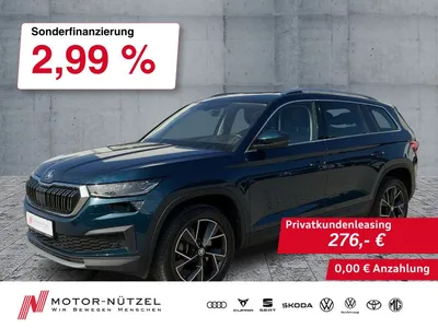 Skoda Skoda Kodiaq 2.0 TSI DSG 4x4 Style BEAM+NAV+APP+ACC+VC im Leasing von Null-Leasing