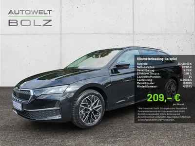 Skoda Skoda Octavia 2.0 TDI Tour NAVI MATRIX-LED 360° PANO im Leasing von Null-Leasing