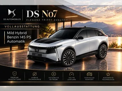 DS DS Automobiles N°7 🚀🚗Mild Hybrid 145 PS Benzin Etoile,  Vollausstattung + Anhängerkupplung + Ganzjahresreifen uvm... im Leasing von LeasingMarkt.de