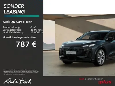 Audi Audi Q6 e-tron S line Navi Matrix HUD B&O ACC AHK EPH im Auto Abo von LeasingMarkt.de