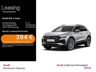 Audi Audi Q4 e-tron 45 advanced*NAVI-PLUS*MATRIX*KAMERA*HU im Auto Abo von Null-Leasing