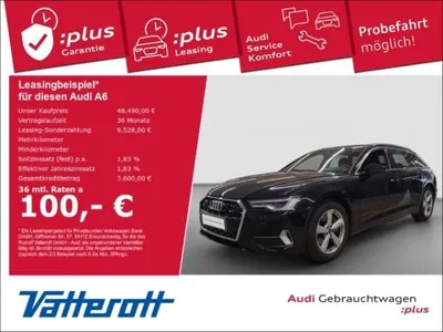 Audi Audi A6 Avant 45 TFSI advanced AHK ACC Matrix im Auto Abo von LeasingTime