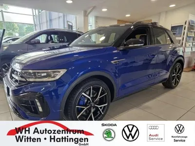 VW Volkswagen T-Roc 2.0 TSI DSG 4Motion R BLACK STYLE PANORAMA R-PERFORMANCE DCC AHK LEDER **Privatkunden** im Auto Abo von LeasingMarkt.de