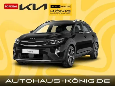 Kia Kia Stonic Black Edition | Stadt-SUV | 7 Jahre Herstellergarantie | Reduzierte Bereitstellungskosten❗ im Auto Abo von LeasingTime