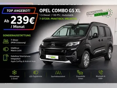Opel Opel Combo Life GS XL 7-Sitzer | Automatik | Diesel | Winterpaket | PKW im Leasing von LeasingMarkt.de