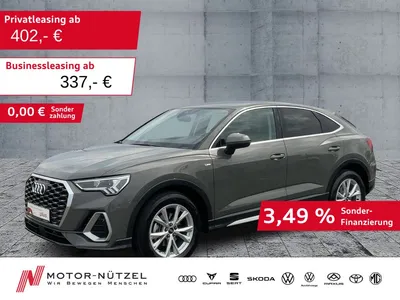Audi Audi Q3 Sportback 35 TFSI S-TR S-LINE LED+NAV+PDC+AHK im Auto Abo von Null-Leasing