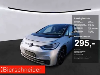 VW Volkswagen ID.3 Pro Performance MATRIX-LED NAVI SIDEASS PAR im Leasing von Null-Leasing