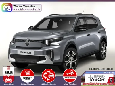 Citroen Citroën C3 Aircross PLUS PDC Kam CarPlay PrivG LED HUD im Leasing von 9drive