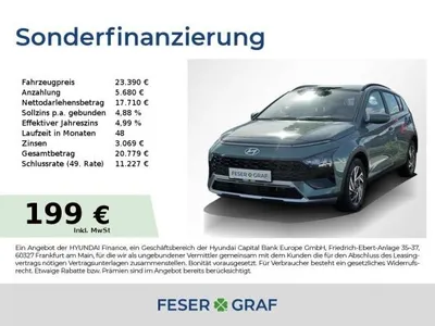 Hyundai Hyundai Bayon TREND & KOMFORT DCT NAVI CAM SHZ LHZ im Auto Abo von LeasingTime