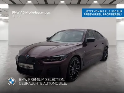 BMW BMW i4 M60 xDrive Gran Coupé M Sport AHK Harman/K Ke im Leasing von Null-Leasing