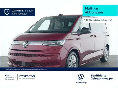 VW Volkswagen Multivan Life AHK DCC ACC IQ.Light SideAssist im Leasing von Null-Leasing
