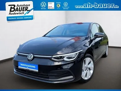 VW Volkswagen Golf VIII 1.5TSI Style LED+ AHK RearView Navi im Auto Abo von Faaren