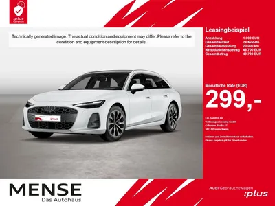 Audi Audi A6 Avant TDI quattro 150 kW S tronic B&O|AHK|HUD im Leasing von Null-Leasing