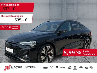 Audi Audi Q8 Sportback e-tron 55 QU S-LINE MATRIX+HuD+B&O im Auto Abo von Null-Leasing