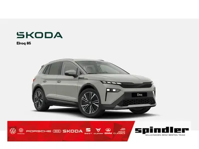 Skoda SKODA Elroq 85 82 kWh Batterie Elektromotor 210 kW 1-Gang-Automatik im Auto Abo von 9Drive