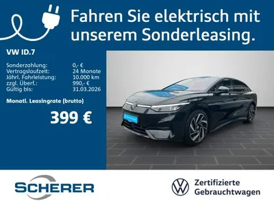 VW Volkswagen ID.7 Pro S 91kWh AHK NAVI KAM DCC 5J.GAR im Auto Abo von LeasingMarkt.de