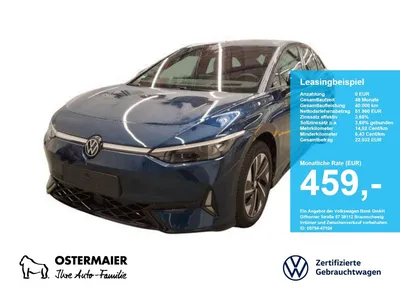 VW Volkswagen ID.7 GTX 340PS ACC.5J-G.WÄRMEPUMPE.AHK.AREA-VIEW im Leasing von Null-Leasing