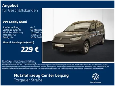 VW Volkswagen Caddy Cargo Maxi 1.5 l TSI GJR*KLIMA im Auto Abo von LeasingMarkt.de
