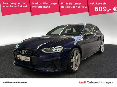 Audi Audi S4 Avant 3.0 TDI quattro virtual Pano AHK im Leasing von Null-Leasing