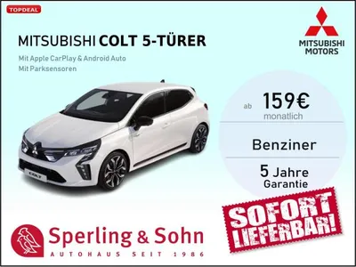 Mitsubishi Mitsubishi Colt PLUS 1.0 5-Türer ❗"SOFORT LIEFERBAR"❗ ✔️Parksensoren, Sitzheizung, Apple-CarPlay + Android-Auto✔️ im Leasing von LeasingMarkt.de