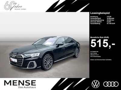 Audi Audi A8 lang 60 TFSI e quattro Matrix|AHK|HUD|Luft im Leasing von Null-Leasing